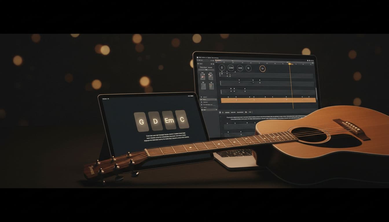 Chordify vs Audio2Guitar: Chords, Tabs, and Lyrics Compared